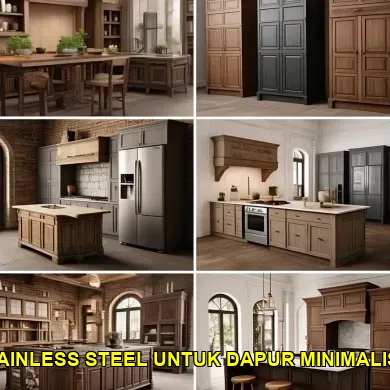 Analisa Tajam Mengenai Desain Kitchen Set Stainless Steel